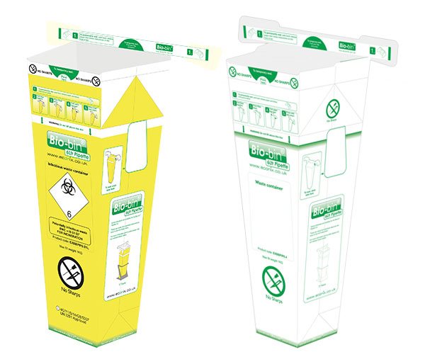 EKOTECH 90044162S MEGA Trieur De Déchets Avec 2 Compartiments De 15 L / Système De Fermeture Amortie